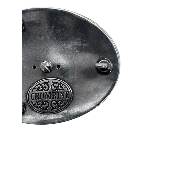 Crumrine Texas Star Floral Swirl Ornate Western Belt Buckle Fast Shipping - Picture 9 of 14